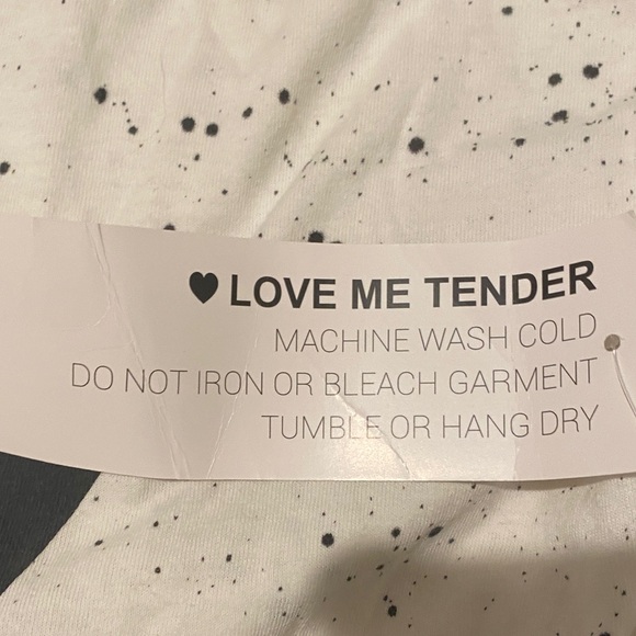 White Lightning Bolt Graphic Tee - Picture 3 of 3